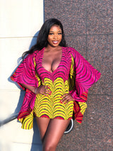 Adjwoa Mini Dress *Red