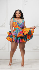 Kita Doll African Print Dress