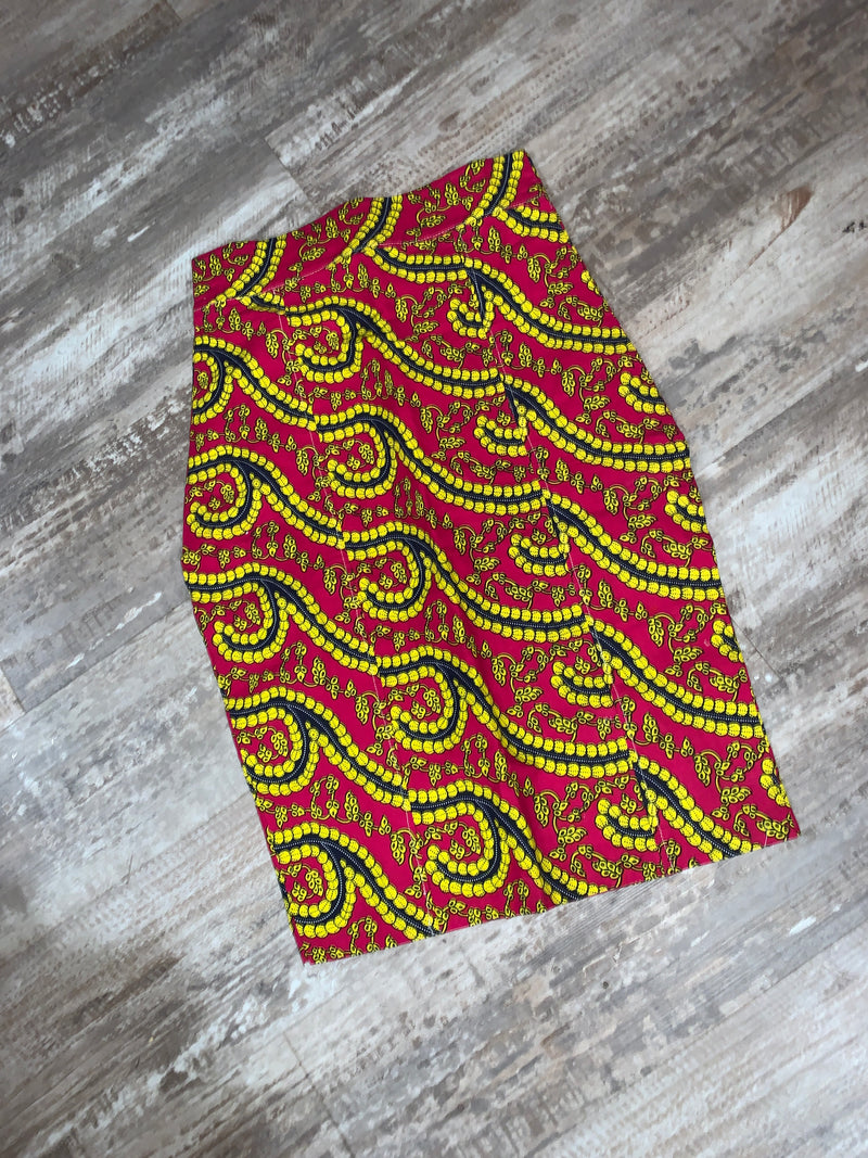 Ankara Pencil Skirt (READY TO SHIP)