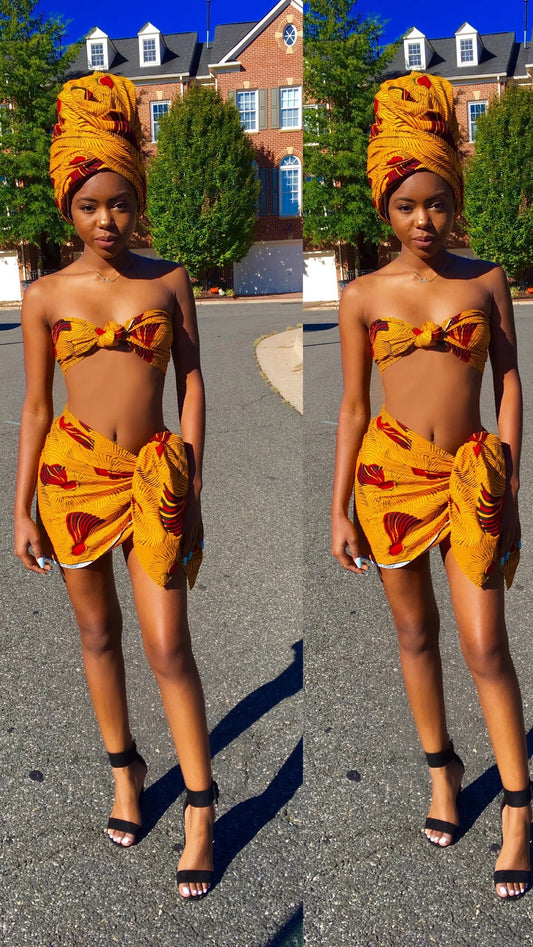 Assorted Kente African Print Headwraps