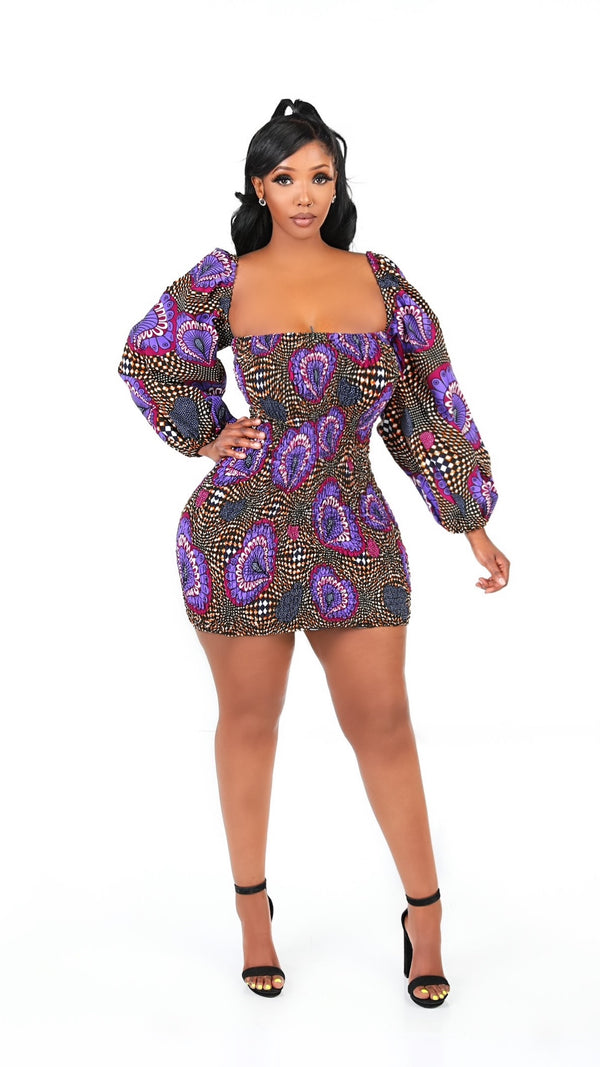 Amadi Kente African Print Tube Dress – EzClothin